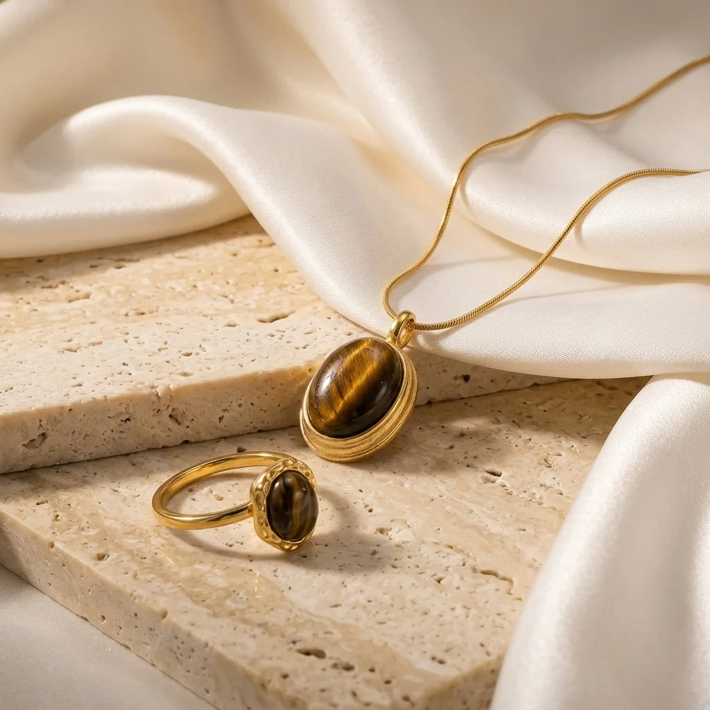 Parure Œil de Tigre