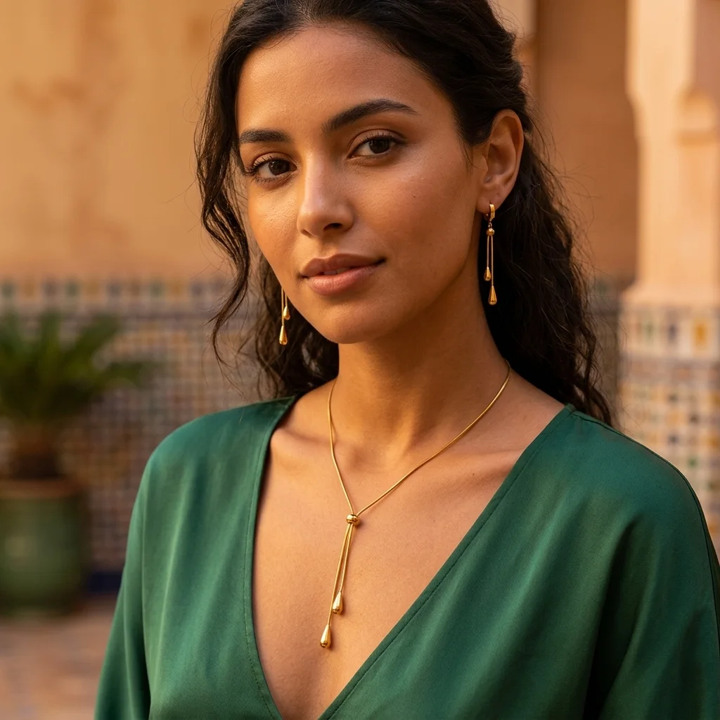 Parure Goutte Précieuse