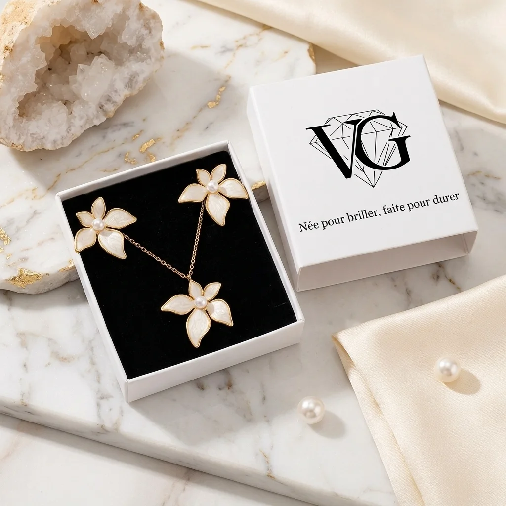 Parure La Fleur Blanche