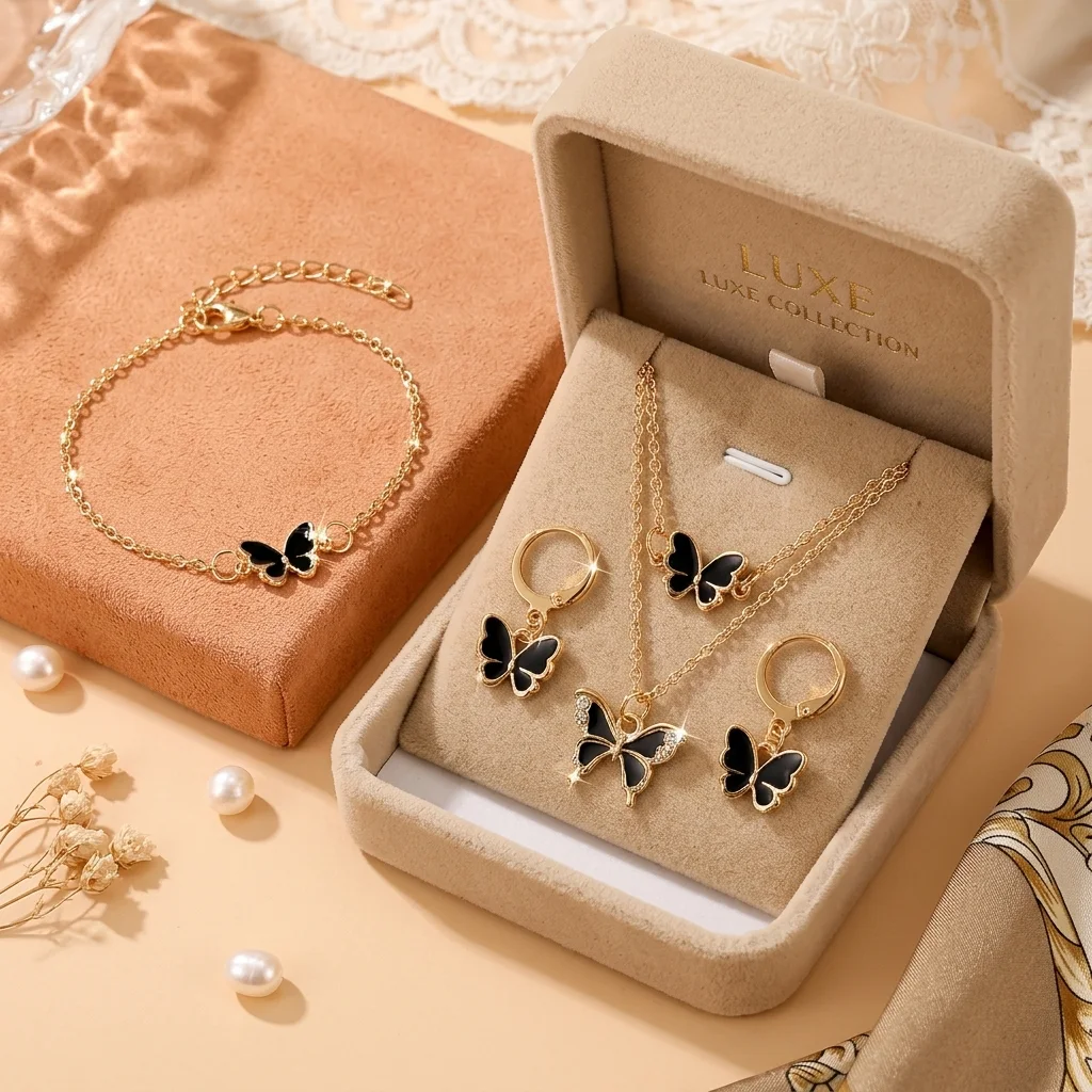 Parure Papillon de Nuit