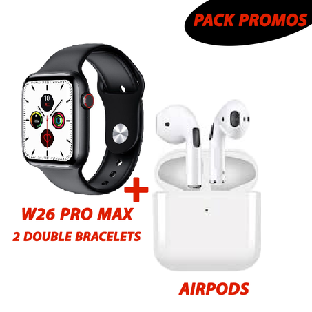 watch 26 pro max  série 8 +Airpods gratuite