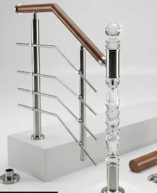 une rampe d'escalier BOIS
