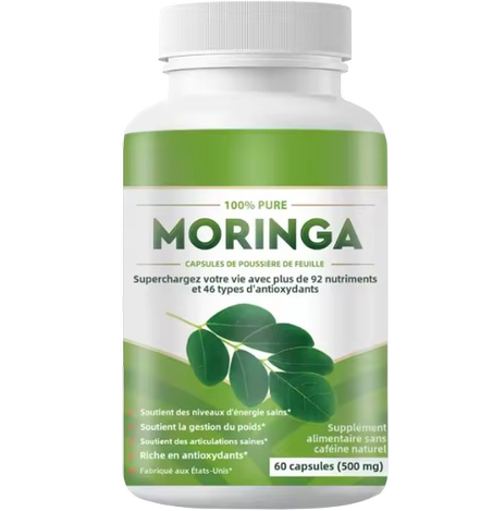 كبسولات المورينغا النقية 100% – لتعزيز الصحة
