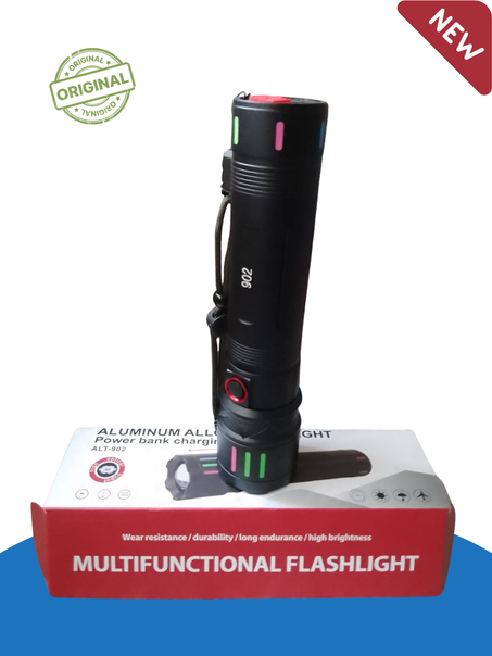 مصباح يدوي بقوة 10000 mh