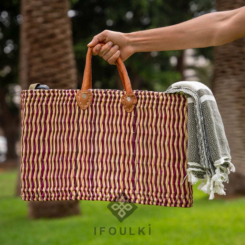 Tazouga Straw Basket