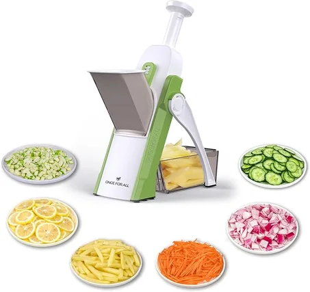 Safe Mandoline Slicer - Multi Vegetable Chopper