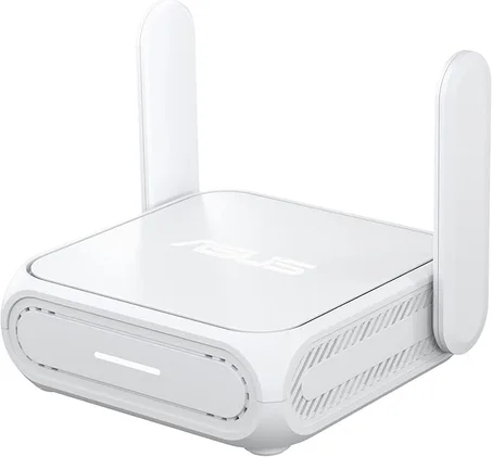 ASUS RT-BE58 Go Router de viaje portátil WiFi 7 de doble banda, 3600 Mbps, conexión 4G/5G, modo WiFi público (WISP), puerto 2.5G, seguridad de red avanzada y VPN, RV/crucero/móvil, entrega de