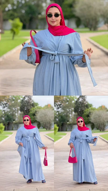 ROBE CROISEE LIN CIEL
