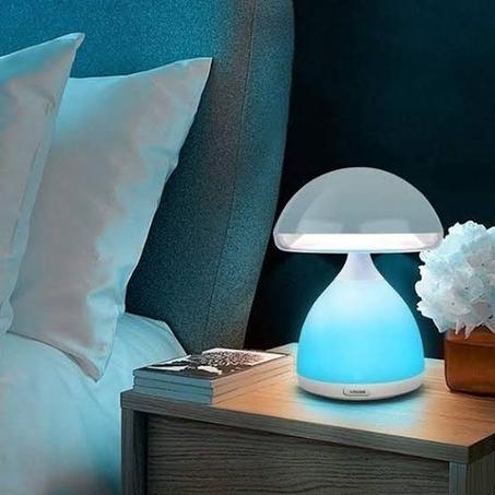 مصباح الفطر الملونة