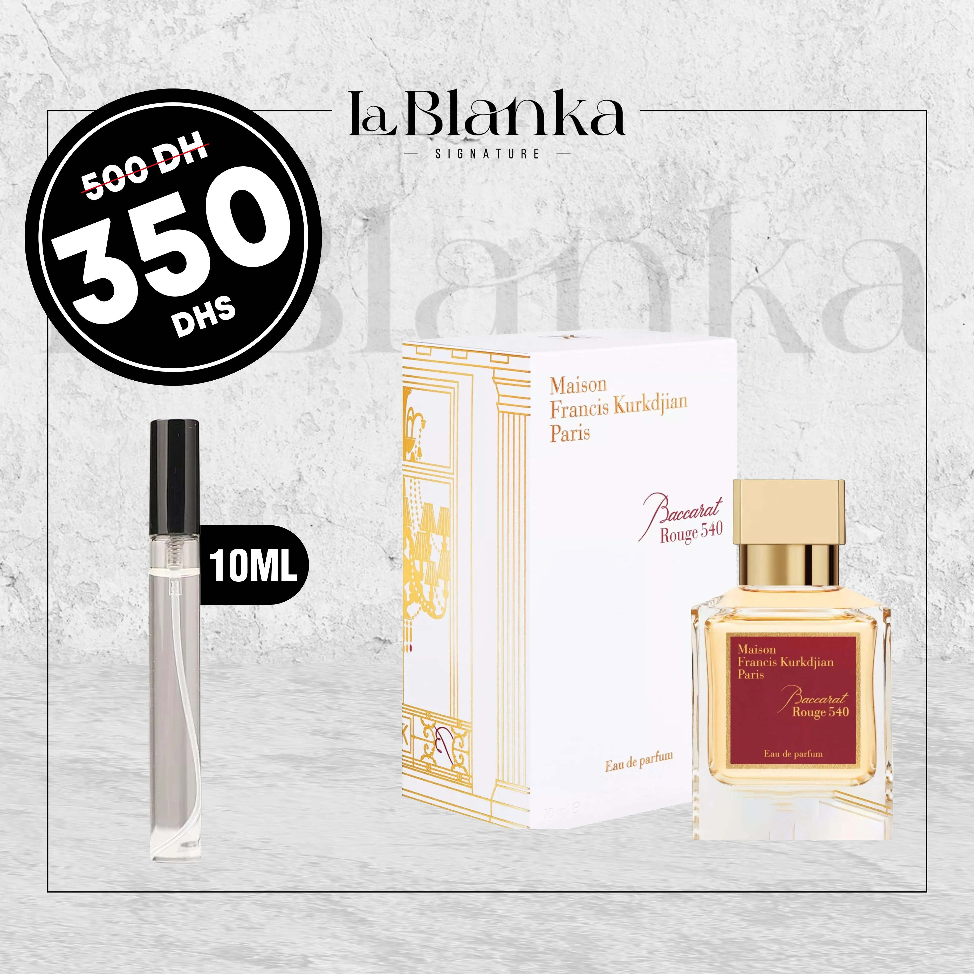 Maison Francis Kurkdjian - Baccarat Rouge 540 10ML