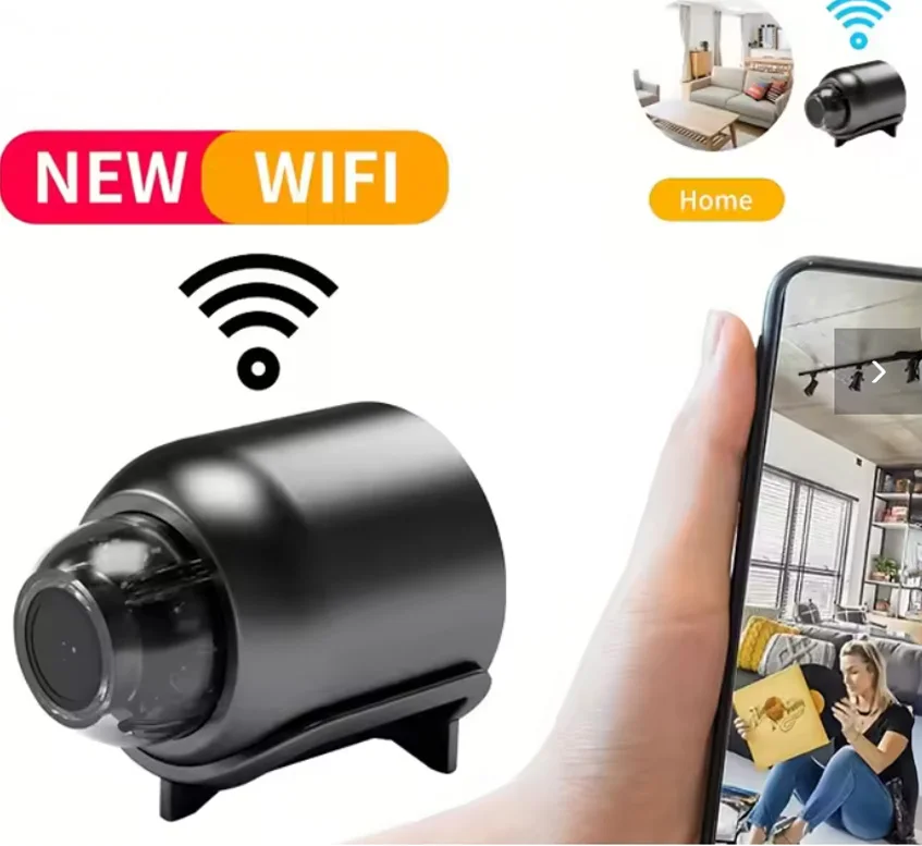 كاميرا X5 Mini الذكية – "عينك التانية" في كل مكان! تصوير 1080p ورؤية ليلية لحماية بيتك وعربيتك 🛡️🎥