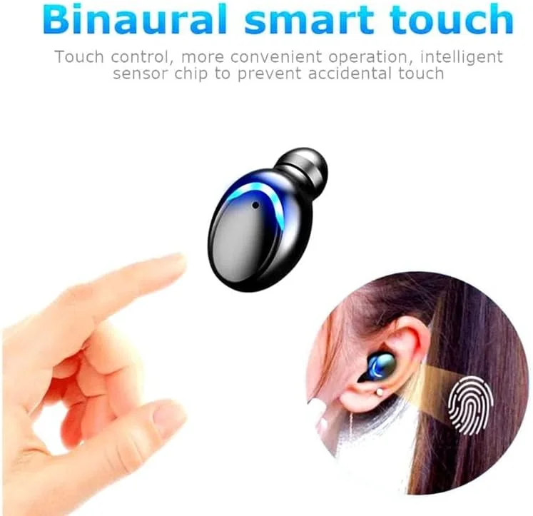 سماعة Samsung F9 Pro Plus - باوربانك مدمج وصوت بيز قوي | Samsung F9 Pro Plus Earbuds - Built-in Powerbank & Deep Bass