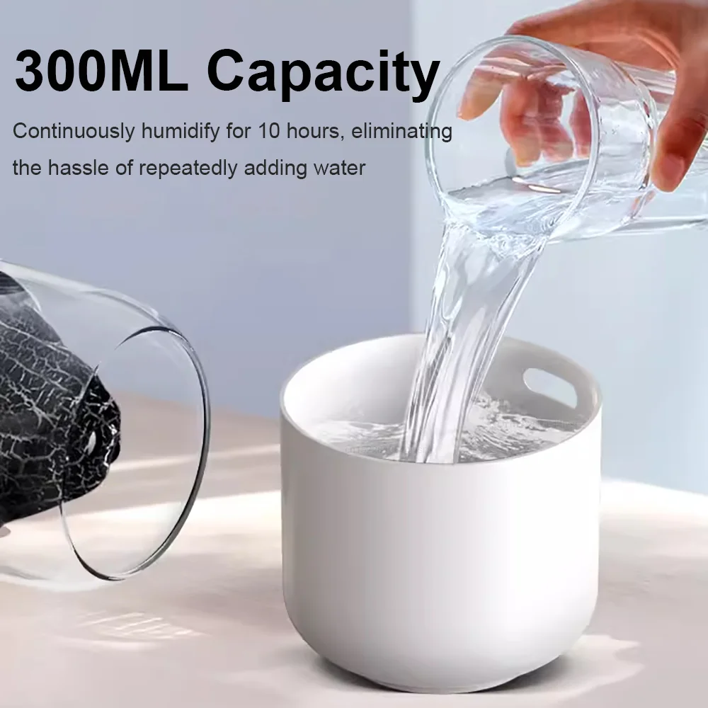 فواحة البركان المضيئة 3 في 1 (فواحة + مرطب + مصباح ديكور)