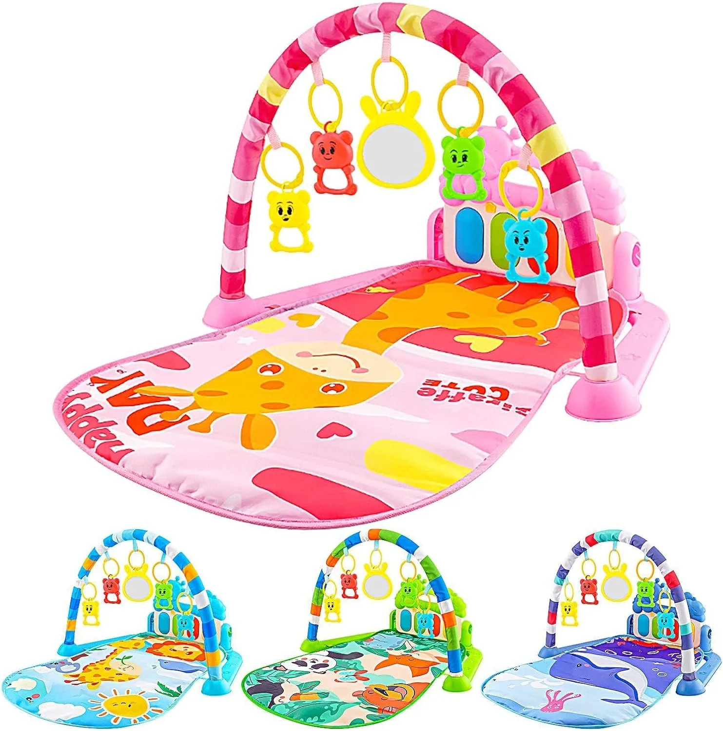 سجادة ألعاب البيانو الذكية (Piano Kick & Play) - لتنمية مهارات طفلك