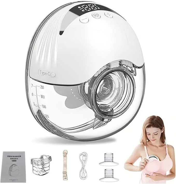 مضخة الثدي الكهربائية اللاسلكية الذكية (12 مستوى شفط)