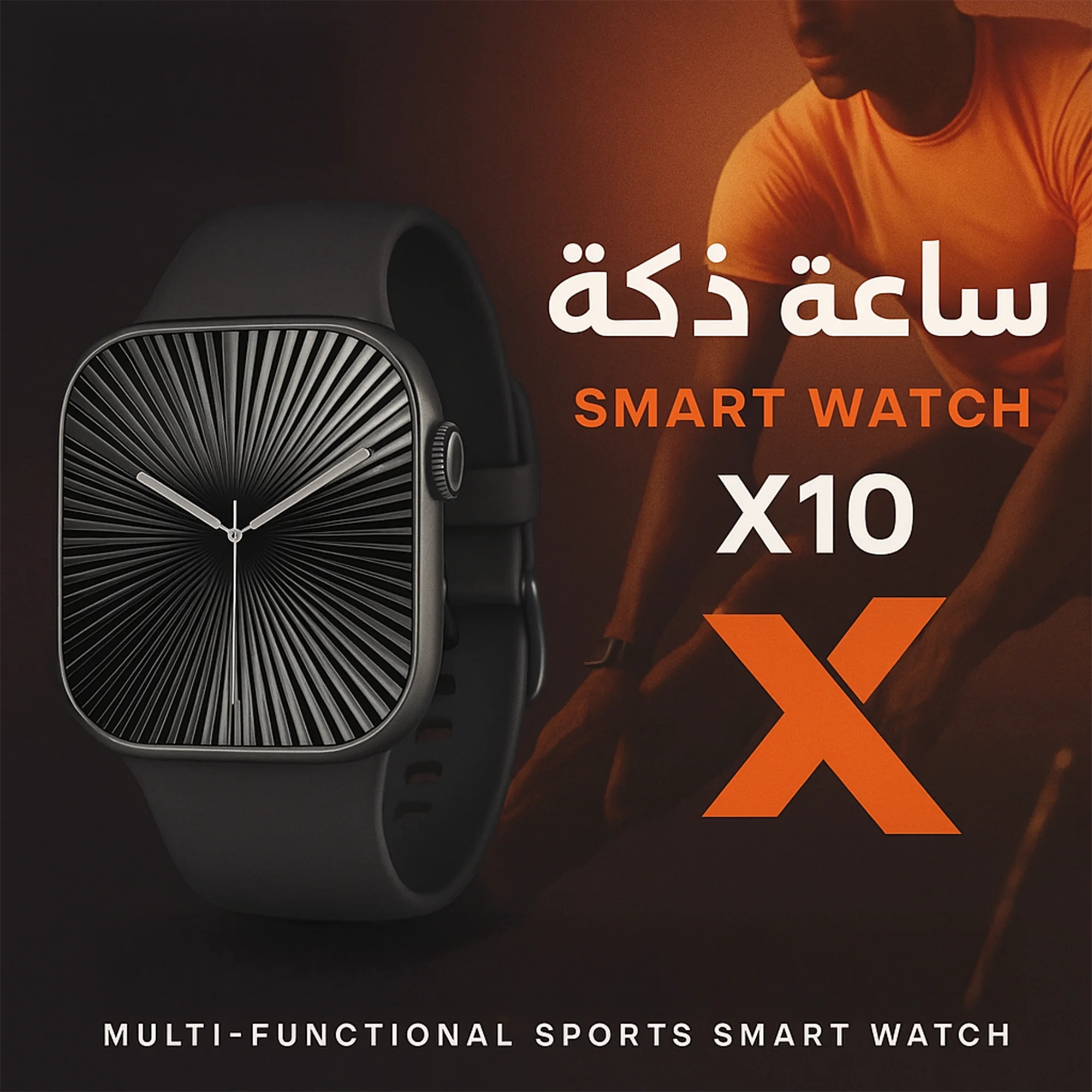 ساعة X10 Smart Watch الأصلية | دعم ChatGPT ومكالمات بلوتوث - OneByOne