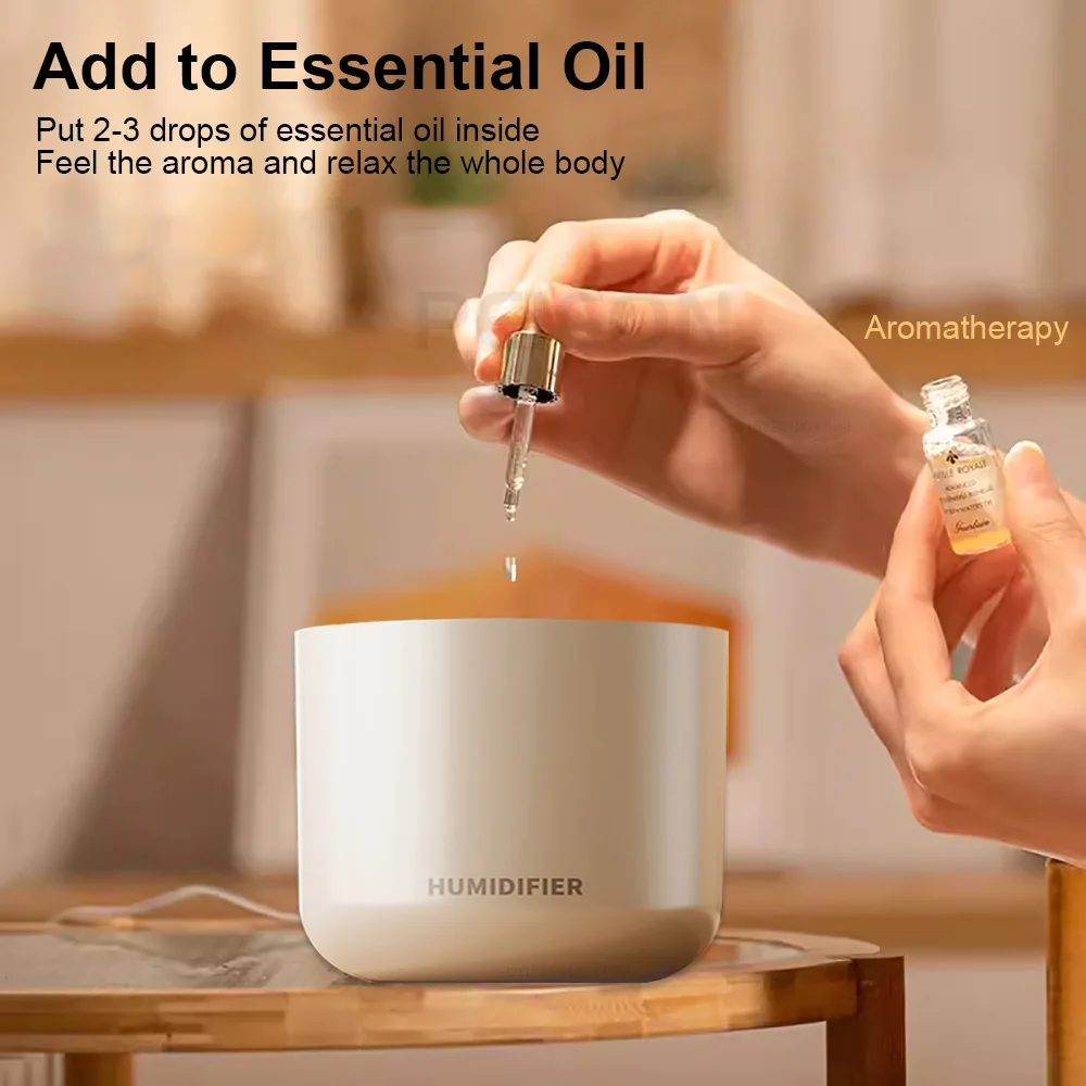 فواحة البركان المضيئة 3 في 1 (فواحة + مرطب + مصباح ديكور)