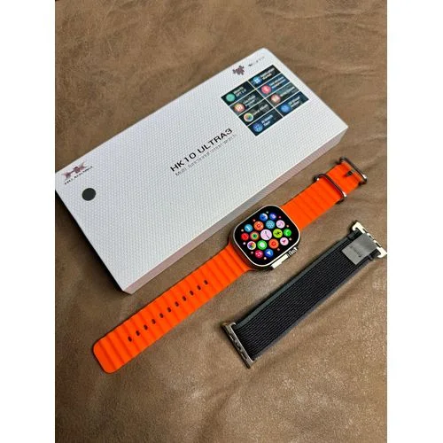 ساعة Smart Watch HK 10 Ultra | تدعم ChatGPT، شاشة AMOLED، ومقاومة للماء IP68 ⌚ بدقة 49mm 🔥