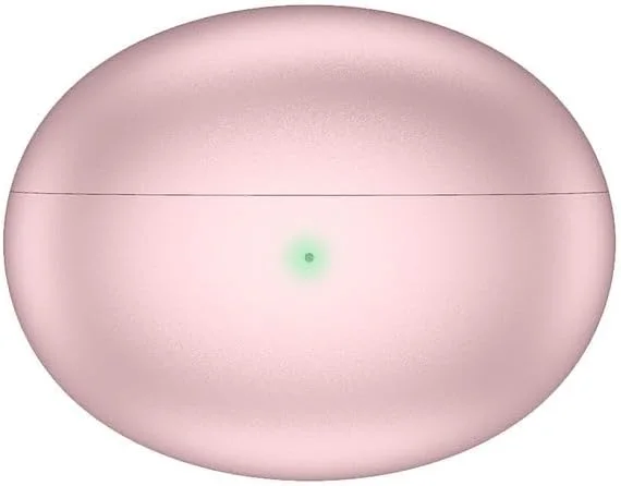 سماعات أذن وينجو تتميز بتصميم مريح وناعم من اي بادز (وردي ناعم)، لاسلكي، داخل الأذن