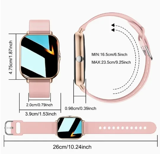 ساعة I7 ProMax الذكية - شاشة كاملة ومكالمات بلوتوث | Smart Watch I7 ProMax - Full Touch Screen & Bluetooth Calls