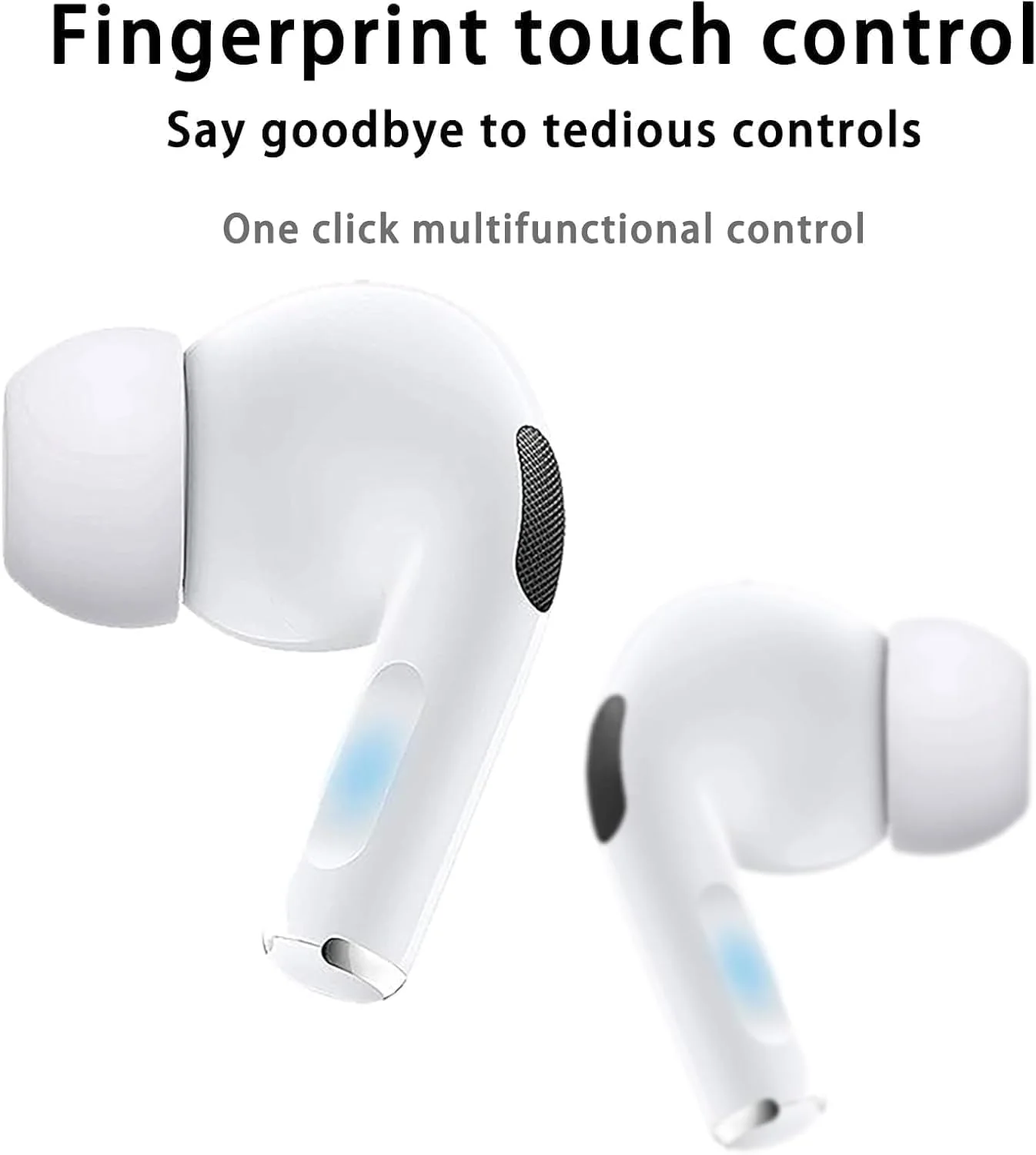 "	سماعة ذكيه مع شاشة A9  (لون ابيض)"