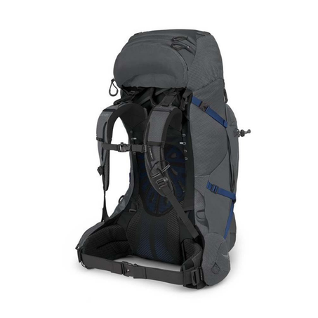 Osprey Aether Plus 70L Mens Hiking Backpack - Black - L/XL