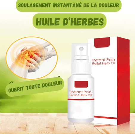 HUILE DE SOULAGEMENT IMMÉDIAT DE LA DOULEUR