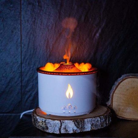 بخارة لهيب البركان