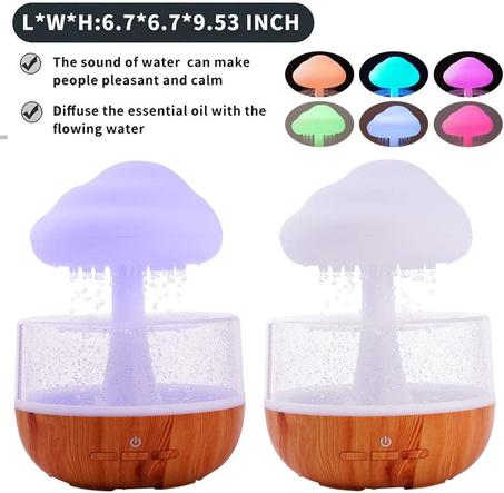 بخارة صوت المطر الأنيقة