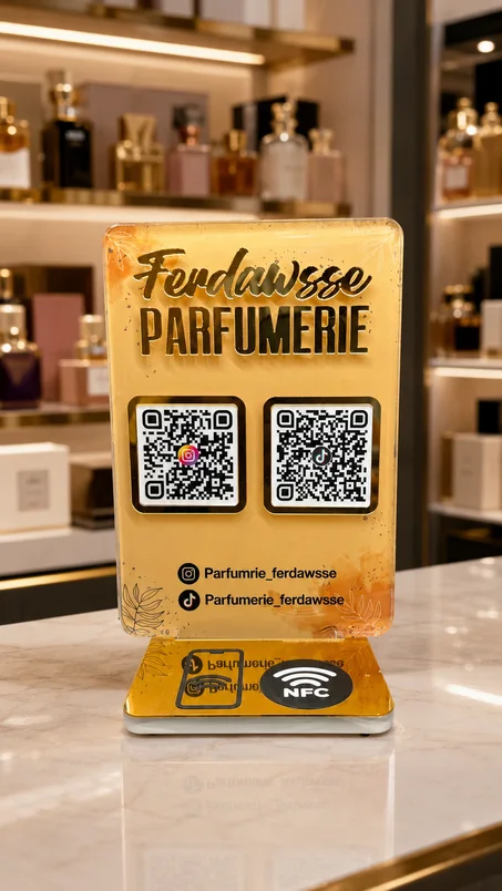Plaque NFC