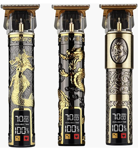 Tondeuse à cheveux électrique rechargeable pour homme, rasoir professionnel pour barbier avec USB, nouvelle collection, T9