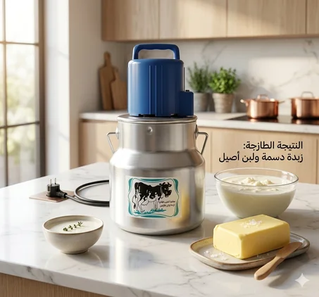 مخاضة الحليب العصرية