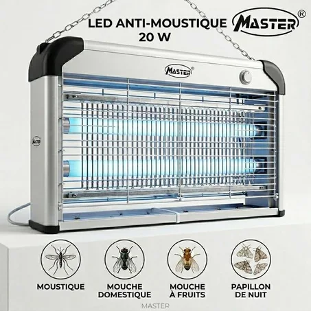 Mosquito Killer LED 1800V 16-W - Anti Mouche et Moustique Électrique Puissant