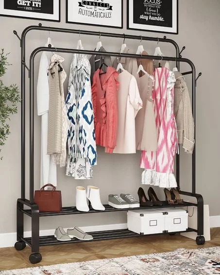 رف تعليق الملابس 48kg