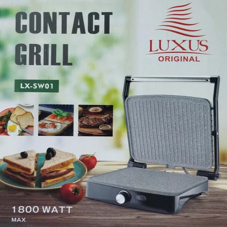 PANINI & GRILL MULTIFONCTION LUXUS ORIGINAL - 1800W MAX