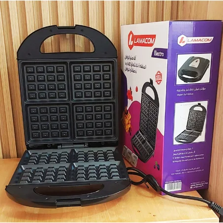 صانع الوافل 4 قطع  Lamacom
