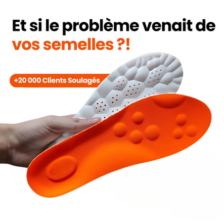 Semelles orthopédiques Solzz®