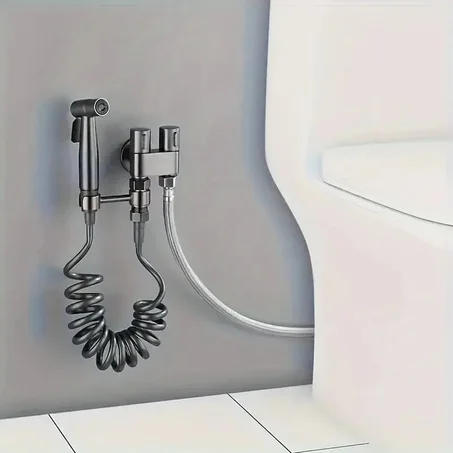 Ensemble de pulvérisateur de bidet de toilette mural,pulvérisateur de douche