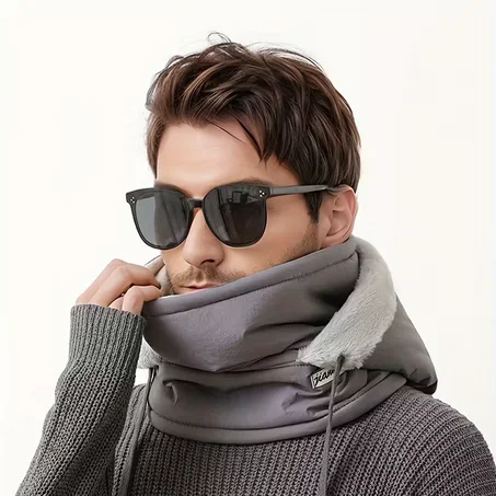 وشاح شتوي دافئ