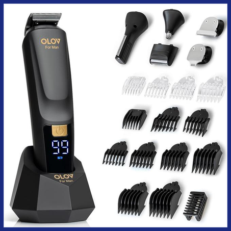 Beard Trimmer, 21 Piece All-in-One