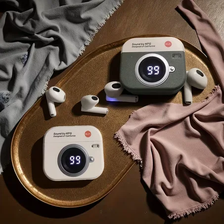 سماعات بلوتوث بشكل كاميرا