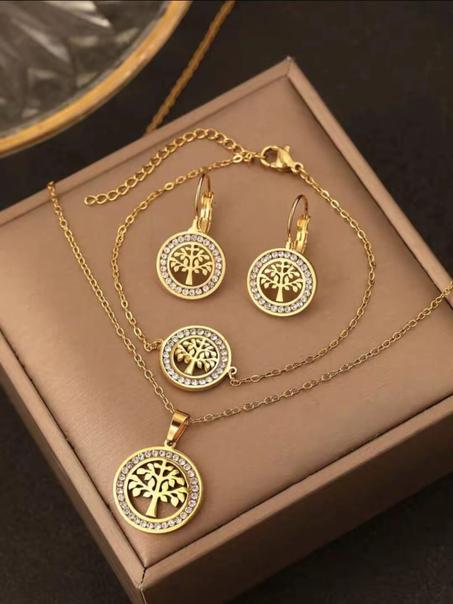 Collection Arbre de Vie Doré – Symbole d’Harmonie & de Force