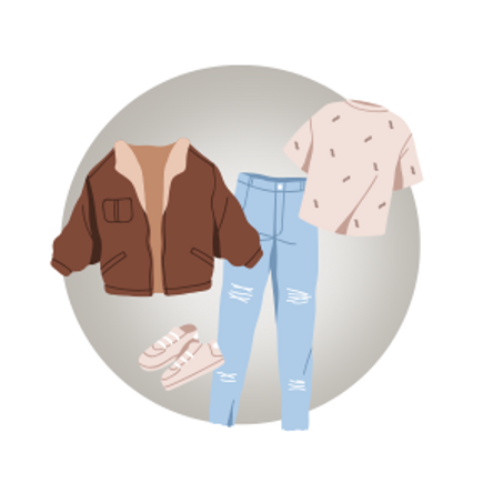 ملابس وأحذية