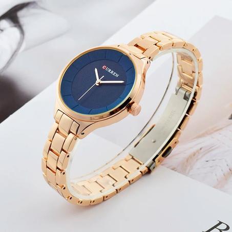 Montre pour femme CURREN 9015 Luxury Rose Gold