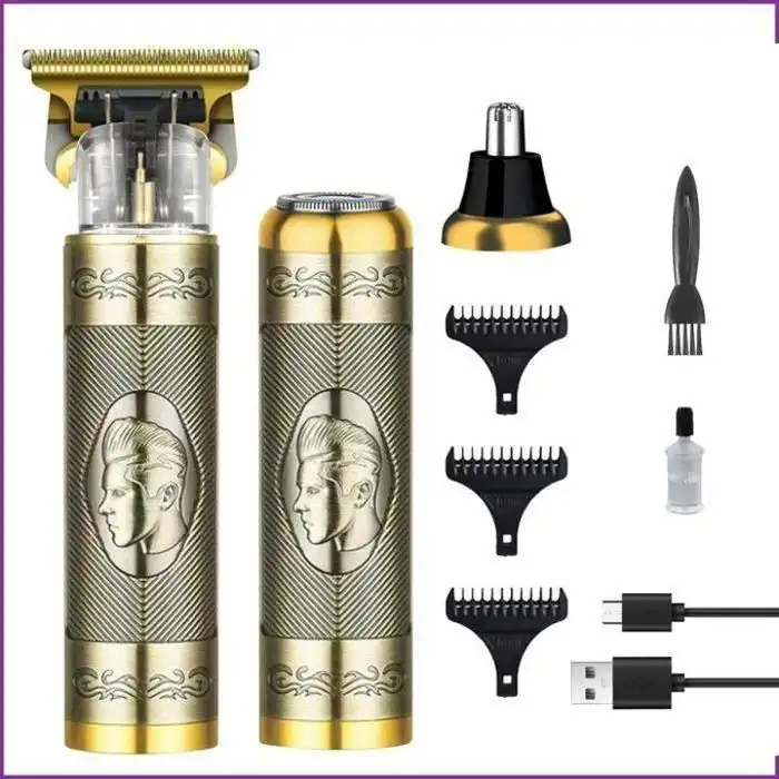 ماكينة حلاقة وتشذيب رجالية متعددة الوظائف – 3 رؤوس