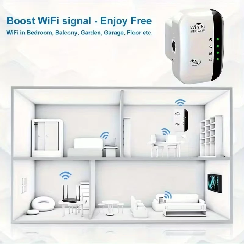 مقوّي إشارة الواي فاي 3 في 1