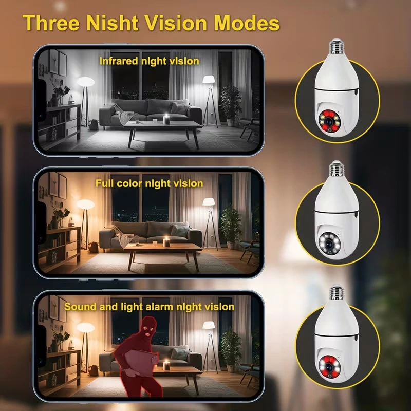 كاميرا مراقبة ذكية 360° Full HD