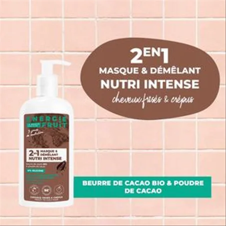 Masque et démêlant 2 en 1