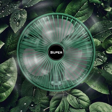 مروحة كهربائية قابلة للطي تلسكوبية