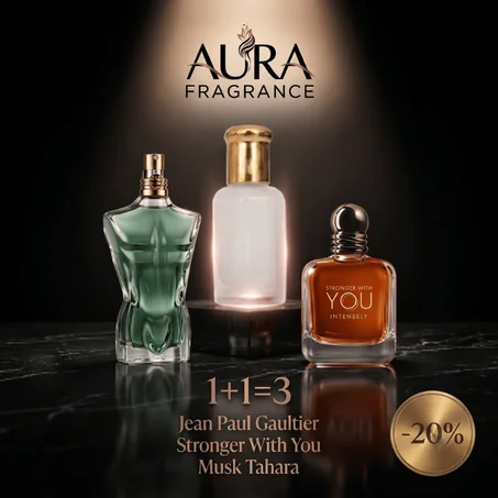 Pack Signature Homme – Le Beau Intense & Stronger With You + Musk Tahara Offert